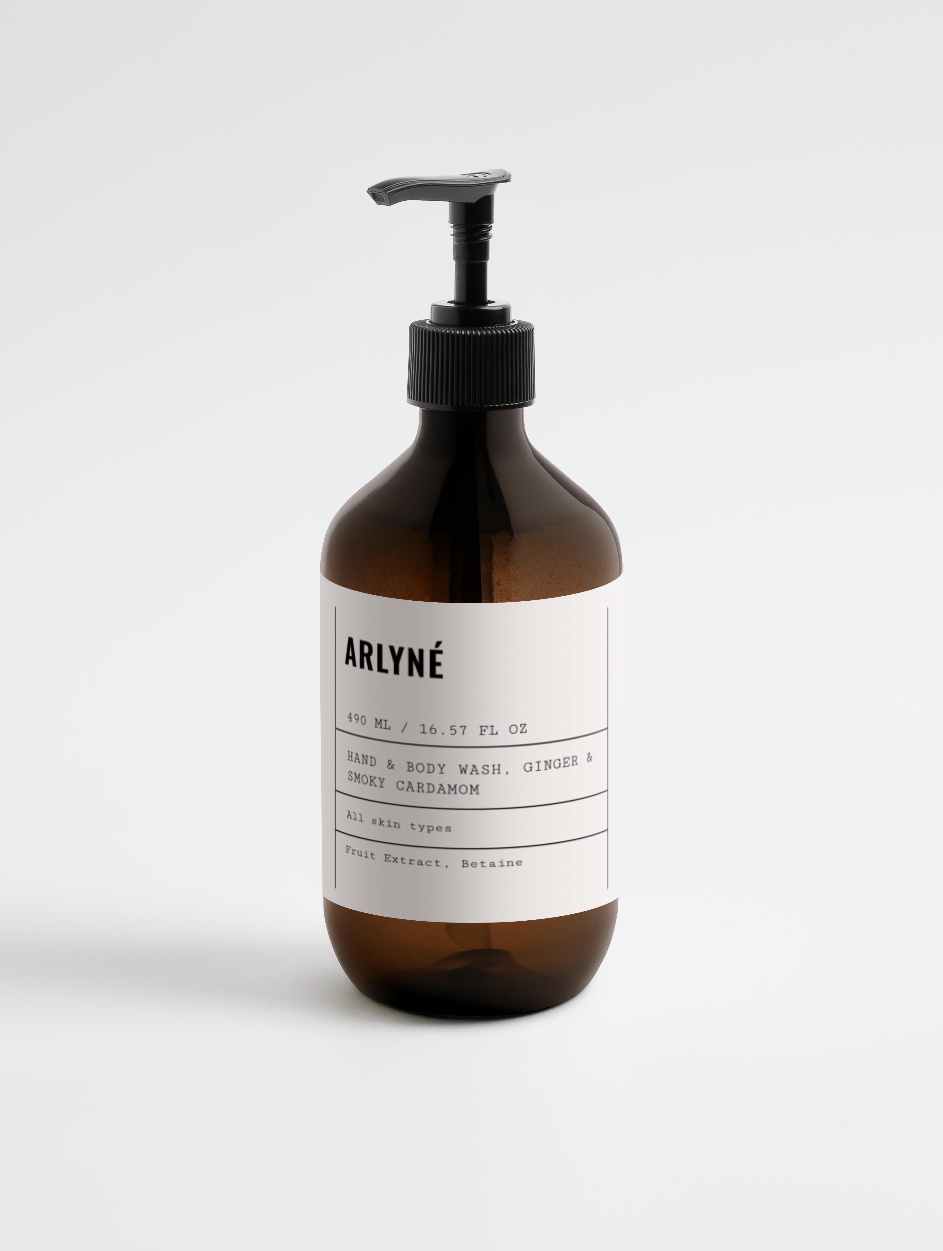 Hand & Body Wash, Ginger & Smoky Cardamom
