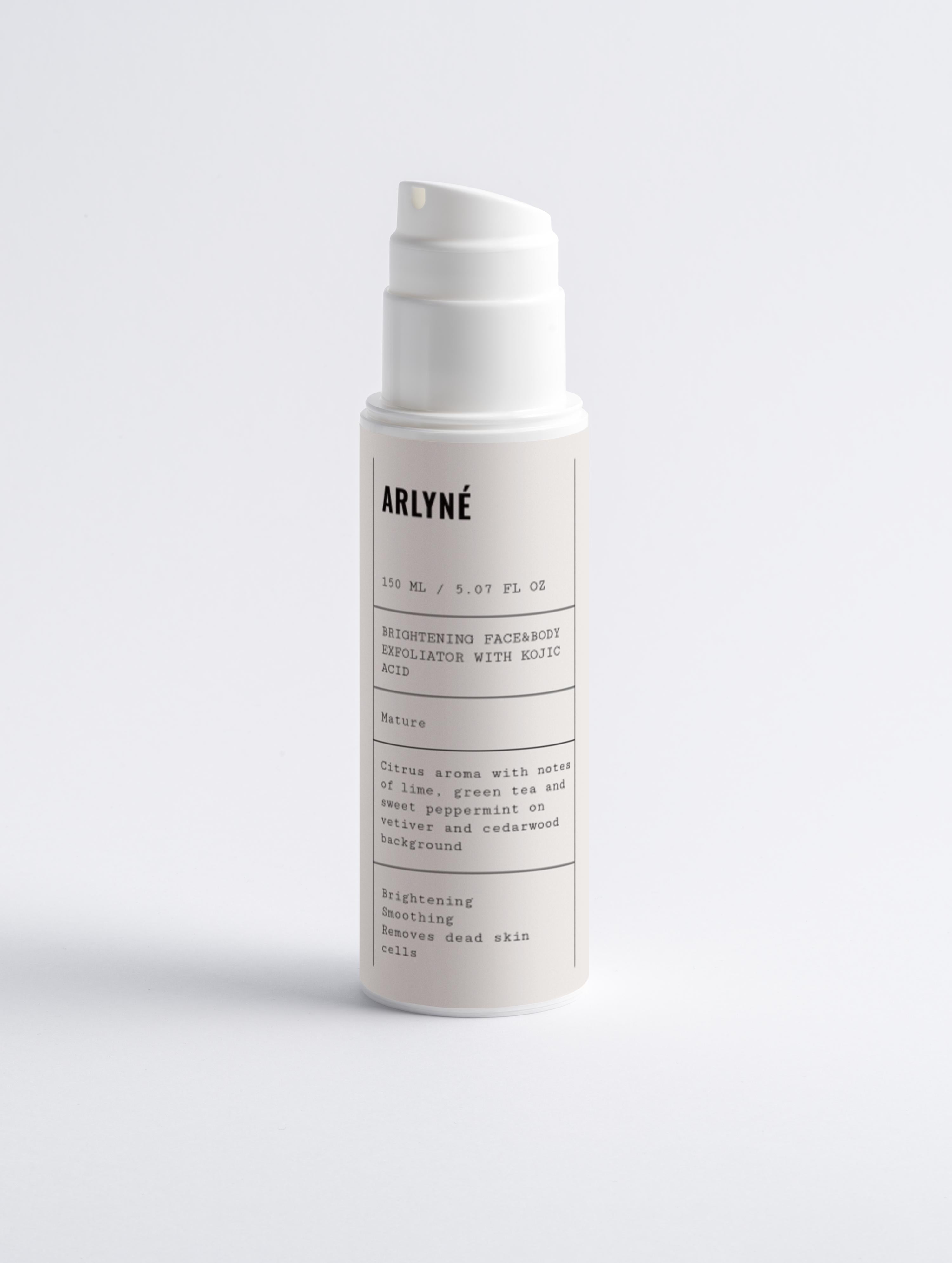 Brightening Face&Body Exfoliator with Kojic Acid