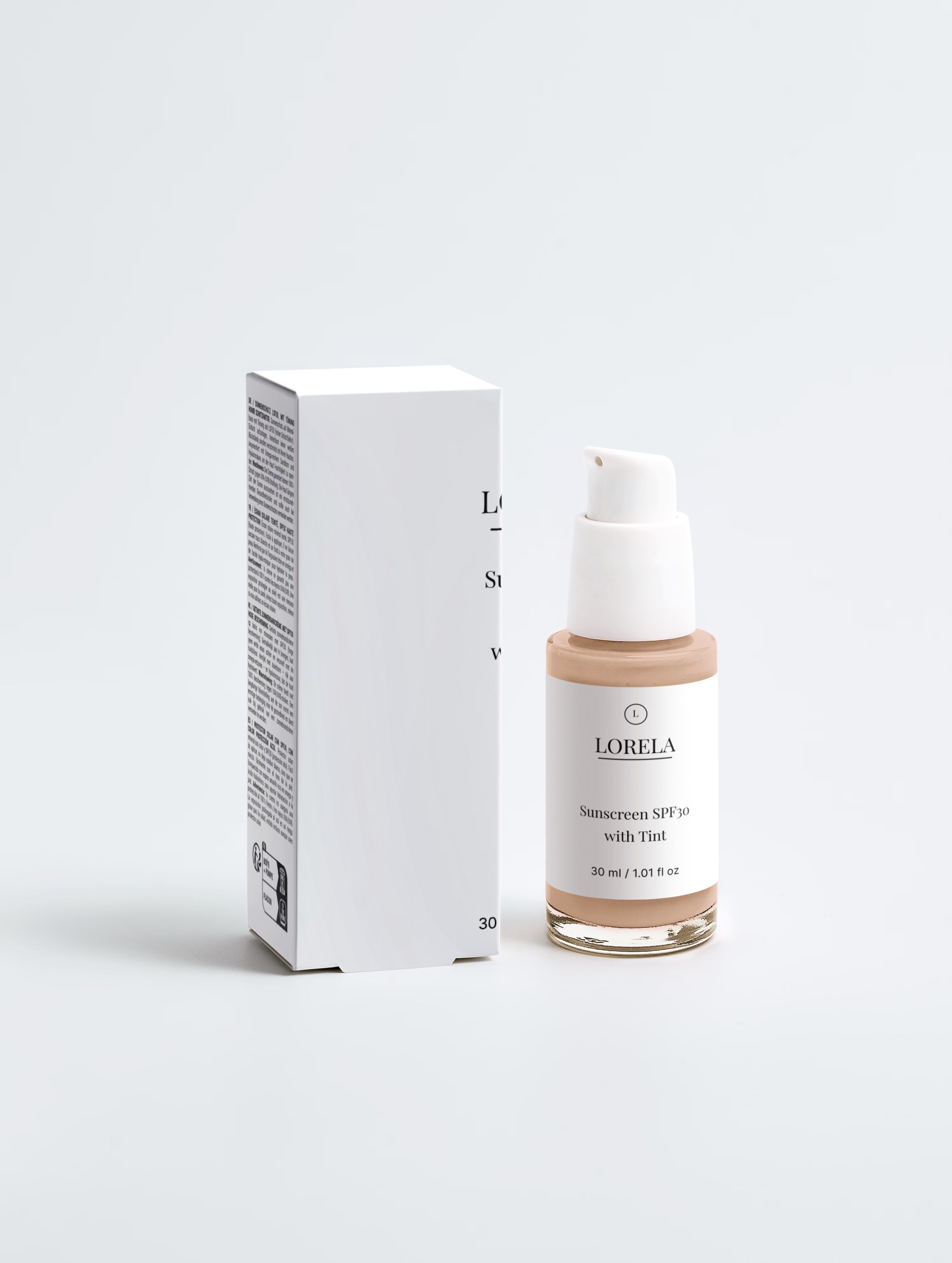 Sunscreen SPF30, with tint
